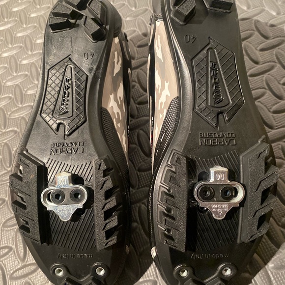 Vittoria Ikon MTB Camo Grey Cycling shoes size 8.5 Womens US / 40 EU - Picture 7 of 9